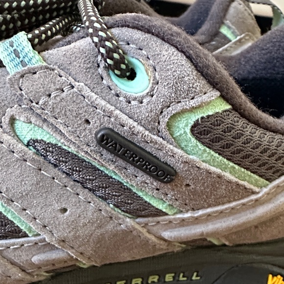 Merrell Moab 2 Waterproof Shoes Women’s Size 7.5 Suede Vibram Hiking New no box - Picture 5 of 14